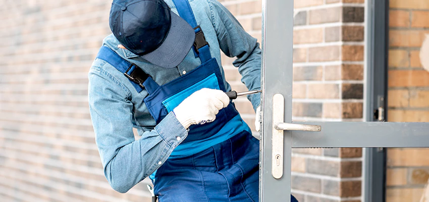 Pivot Storefront Door Locks Installation in Norco, California